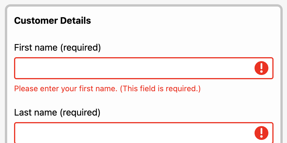 Post Thumbnail for Progressively Enhanced Form Validation